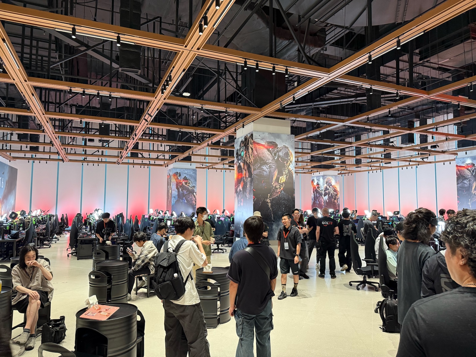 香港で行なわれたお披露目イベントの会場。ここに日本だけでなく、中国や韓国のストリーマーやメディアが集まった