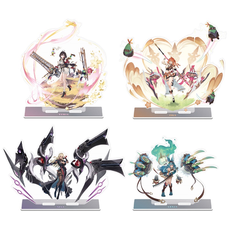 「ビッグアクリルフィギュア」 価格：各3,800円