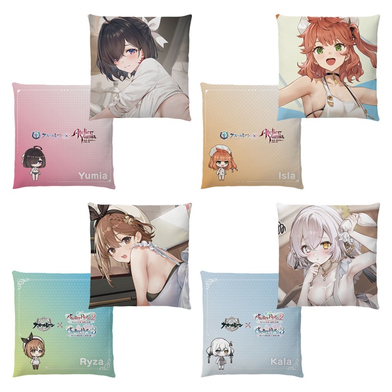 「スクエアクッション」 価格：各5,000円