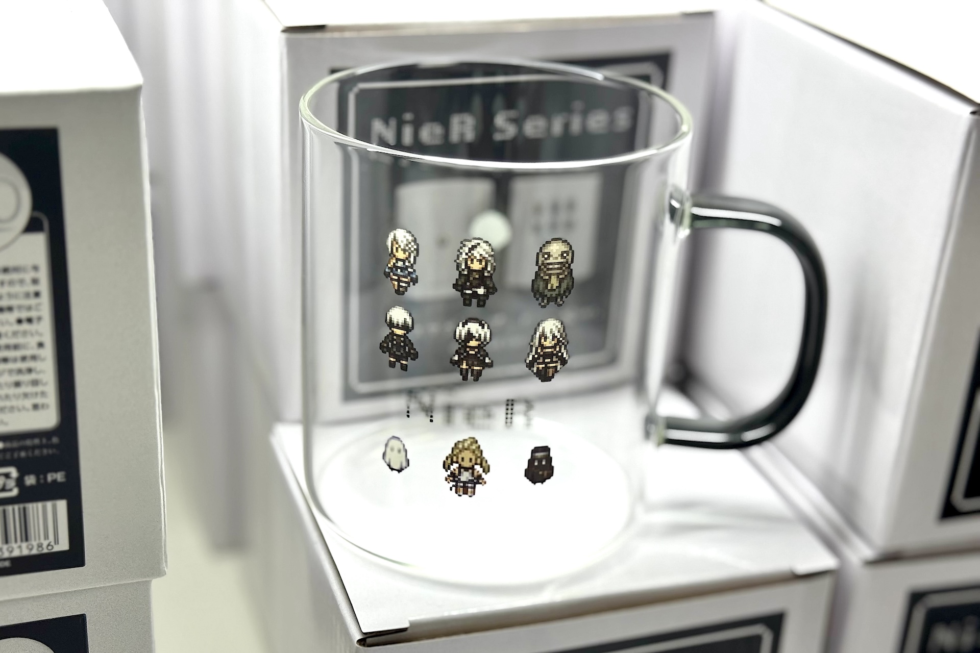 NieR Series ガラスマグカップ ドット絵Ver. 3,300円
