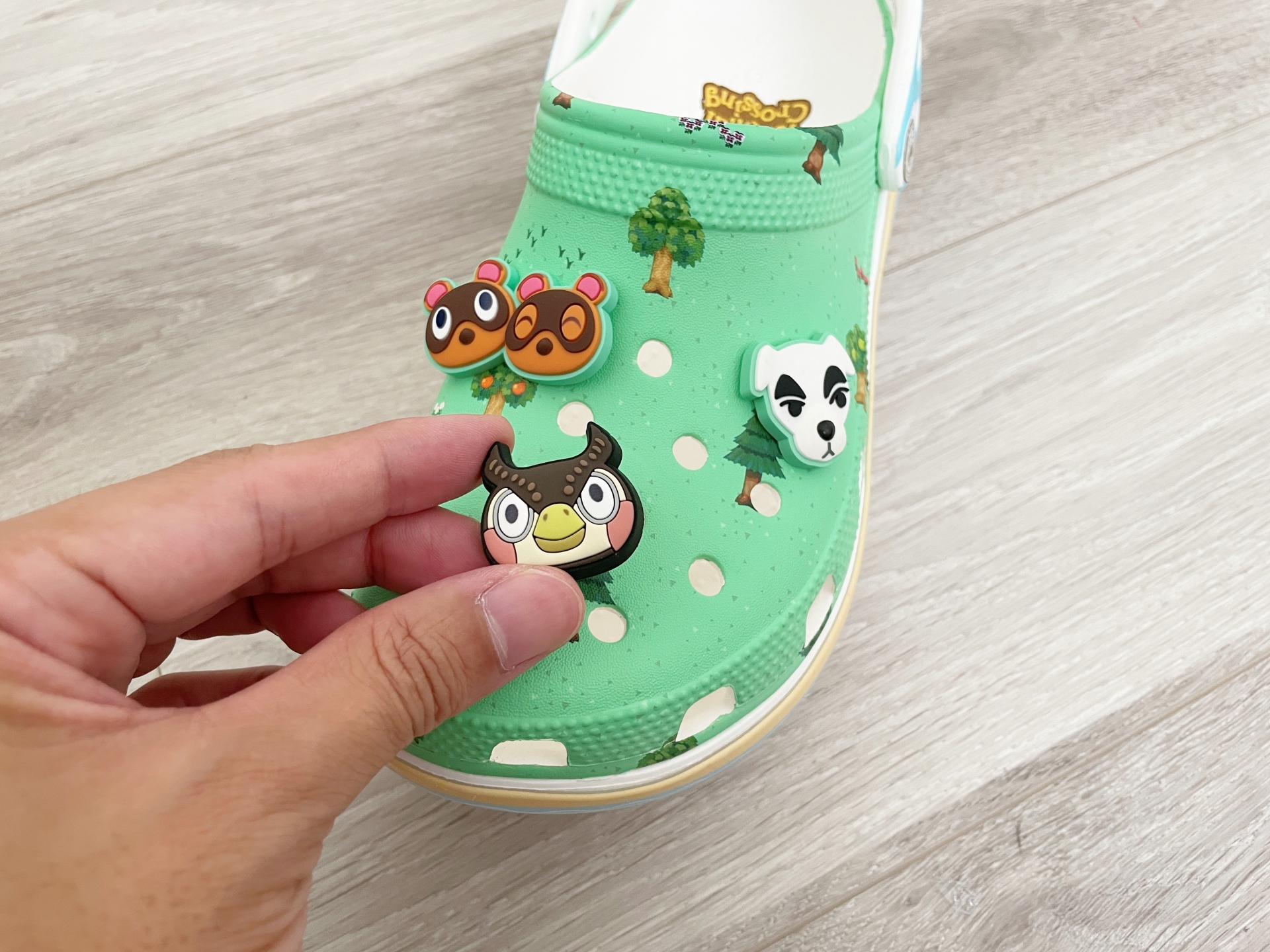 付け替えたり位置を変えたりして、自由にアレンジ可能だ