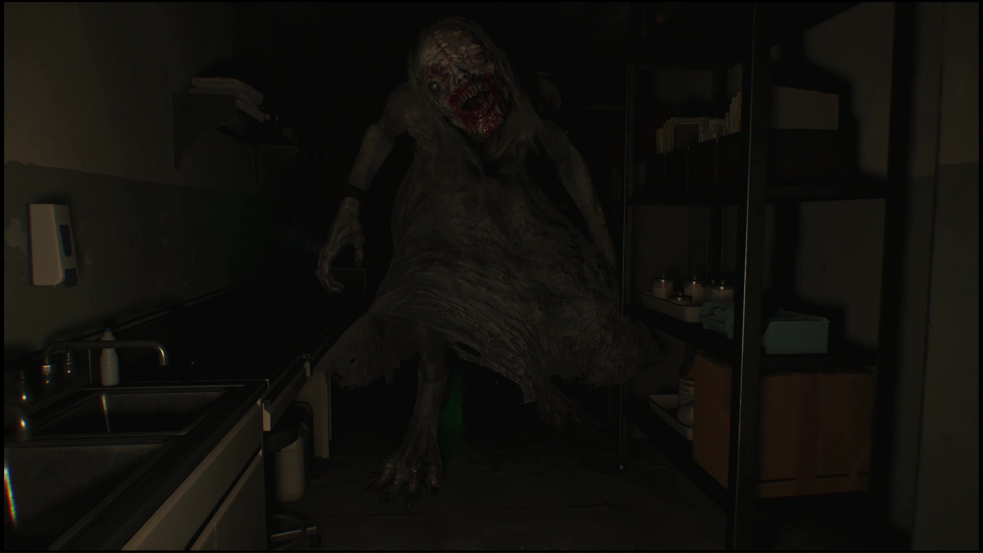 試遊で出てきた唯一のクリーチャー。ビジュアルから怖すぎる