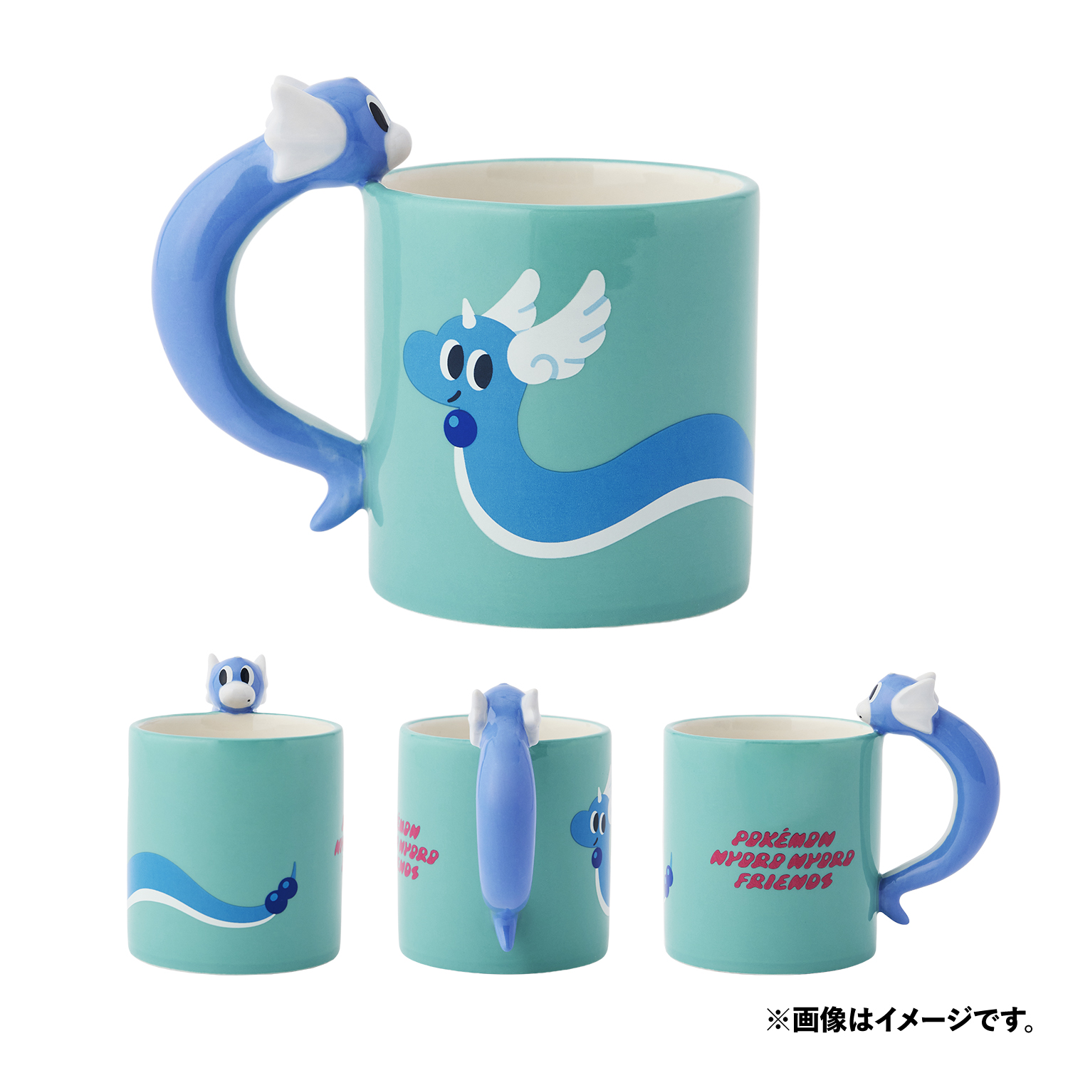 まきつくマグカップ POKÉMON NYORO NYORO FRIENDS　2,970円