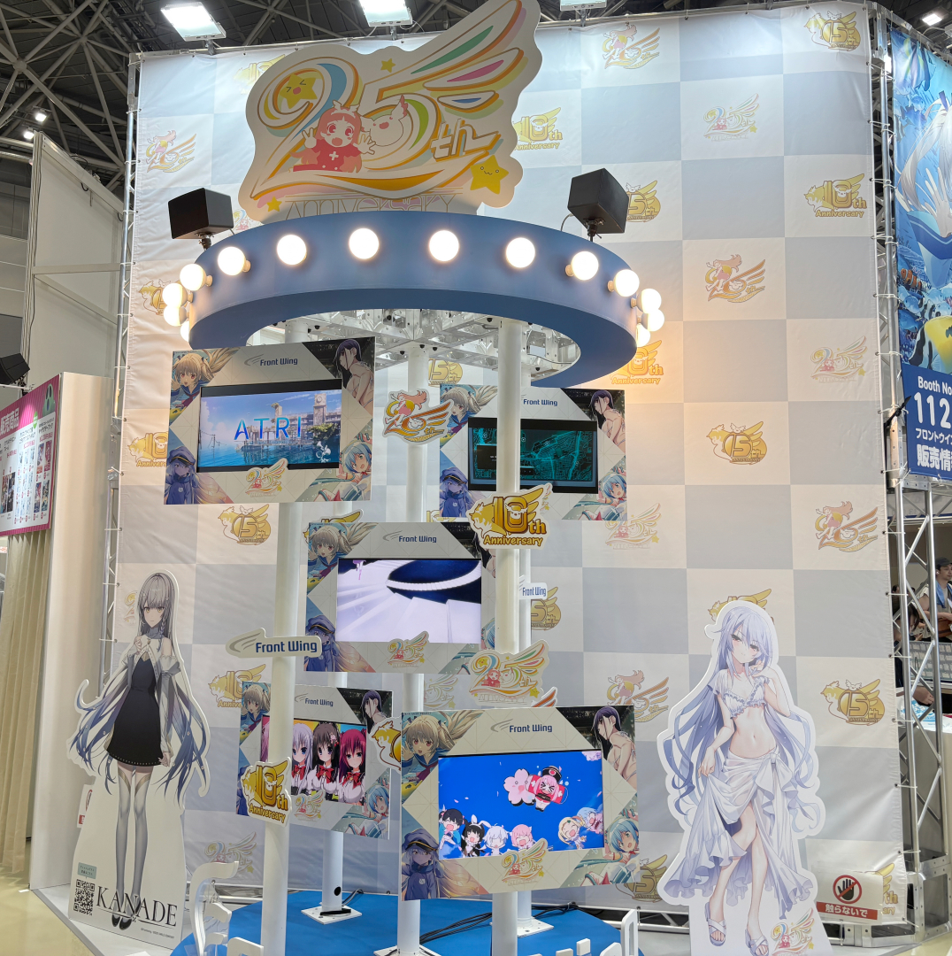 キャラクターのパネルなどフォトスポットも用意されている