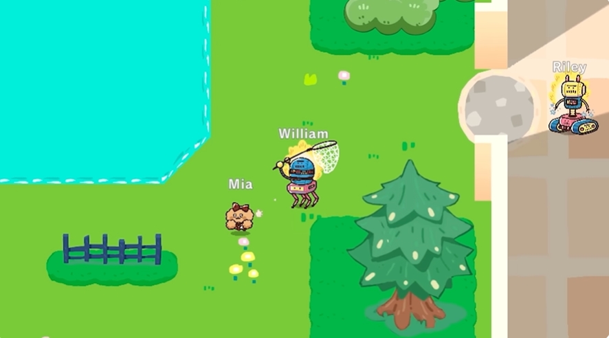 ロボットはどうぶつよりも足が速いので、発見したら爆速で確保せよ