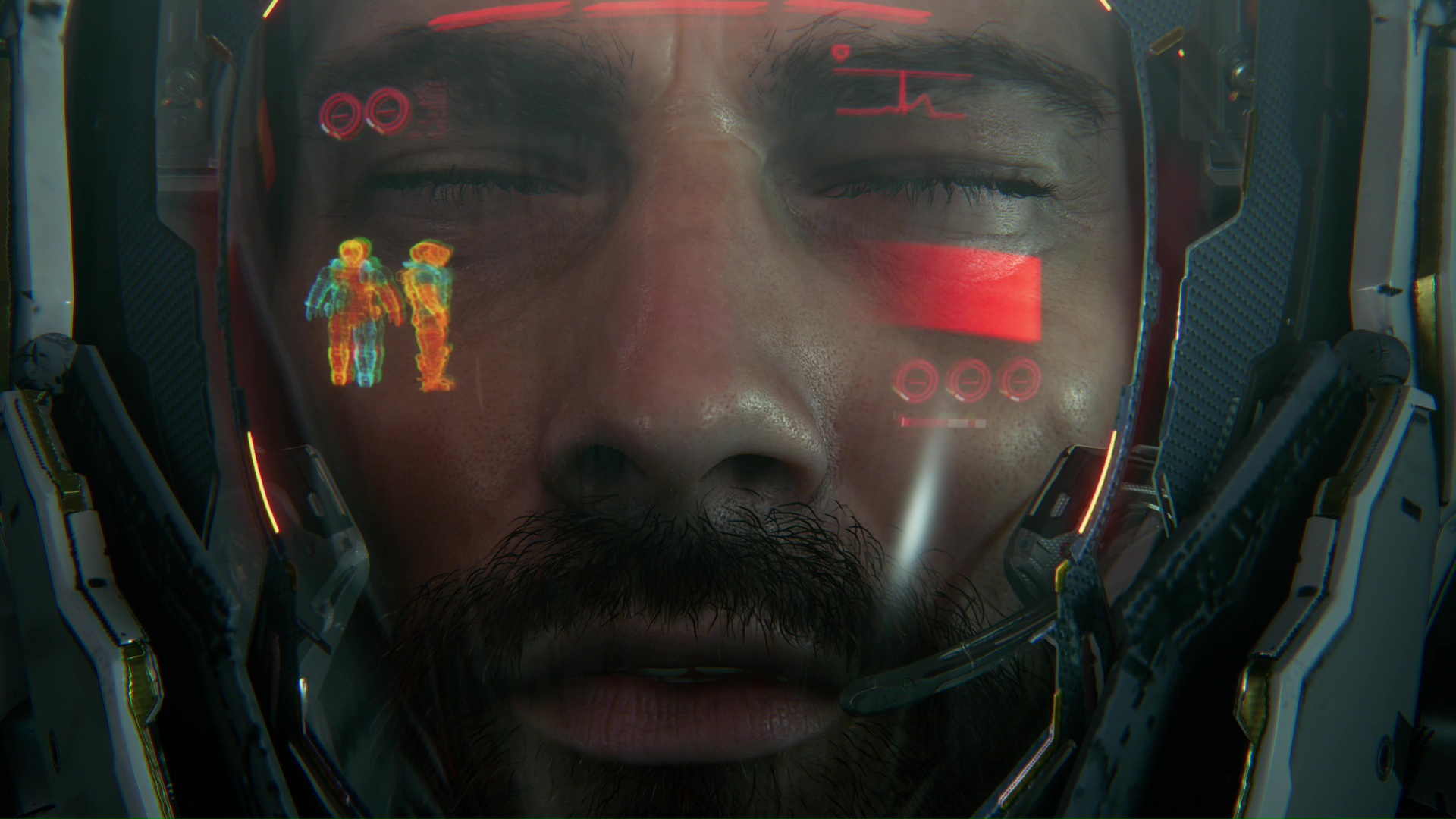 冒頭からかなり危険な状態の主人公・ヒュー