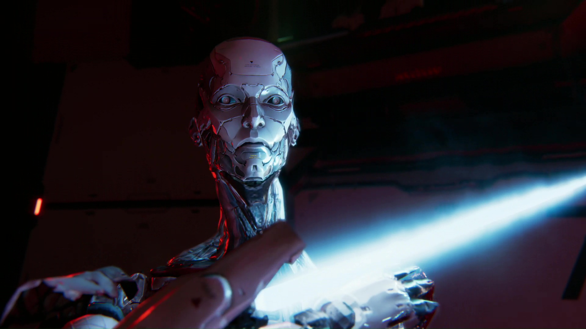 固い装甲をまとうボット。ヒューたちを排除しようと襲いかかってくる