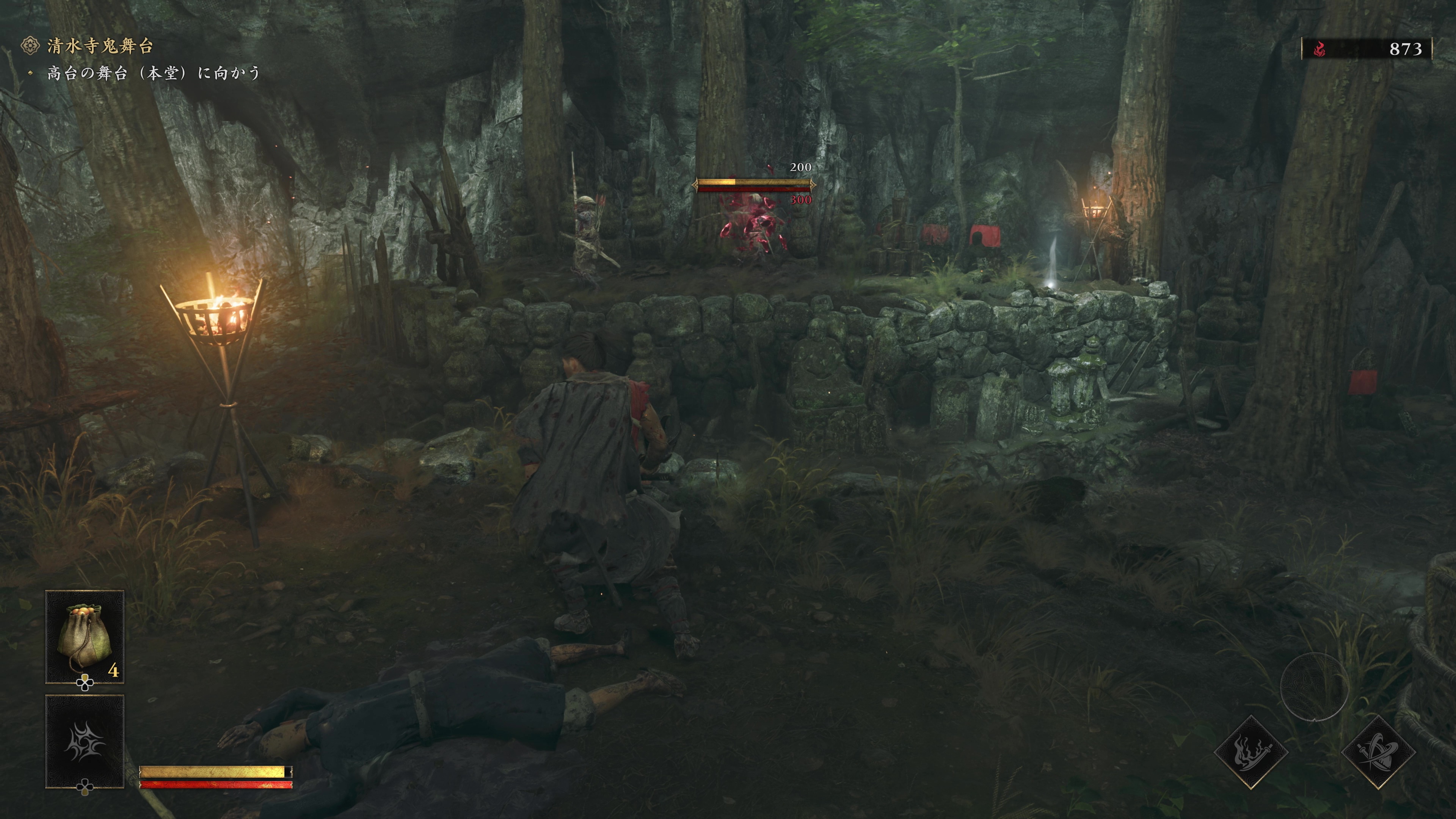 遠くからチマチマ攻撃してくる敵も、弾きで返り討ちにできる