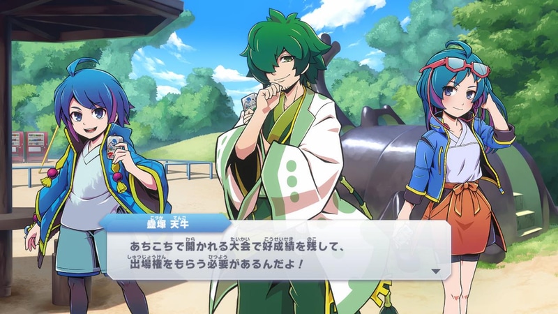 1人でじっくり楽しめる、ストーリーモードを搭載