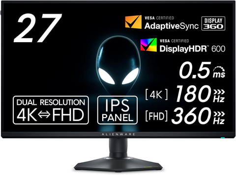 ［値下げ中］Dell AW2725DM 27インチ　ゲーミングモニター Alienware 27インチQHDゲーミング モニター - AW2725DM | Dell 日本