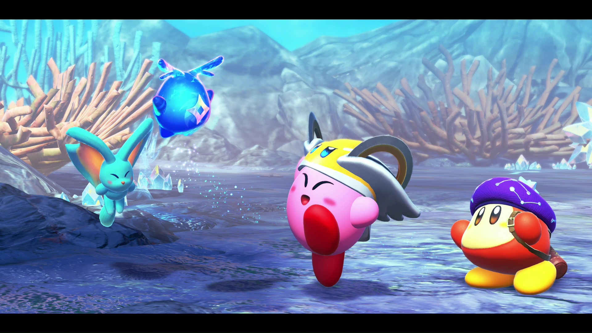 光の星の化身、スターリーは落下時にこの新世界に飛散してしまった