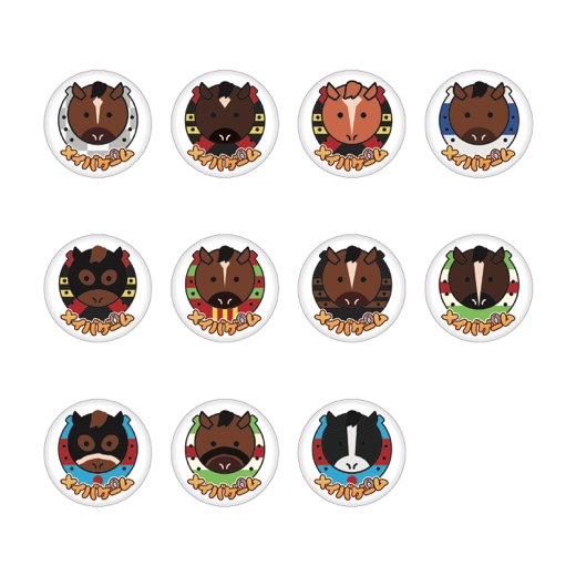 参加賞：オリジナル缶バッジ（全11種のうちランダムで1種お渡し）