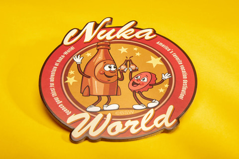 Fallout ヌカ・ワールド チケットレプリカ シリアルナンバー入り　限定品 Fallout ヌカ・ワールド チケットレプリカ （シリアルナンバー