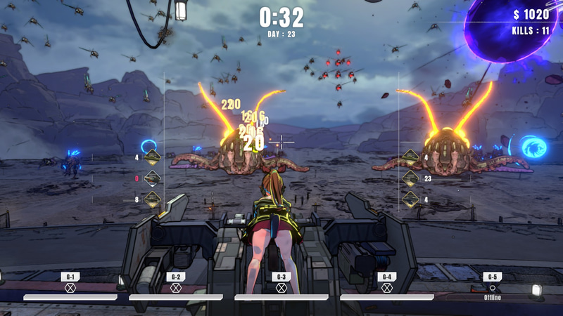 存在感に圧倒される巨大な敵も