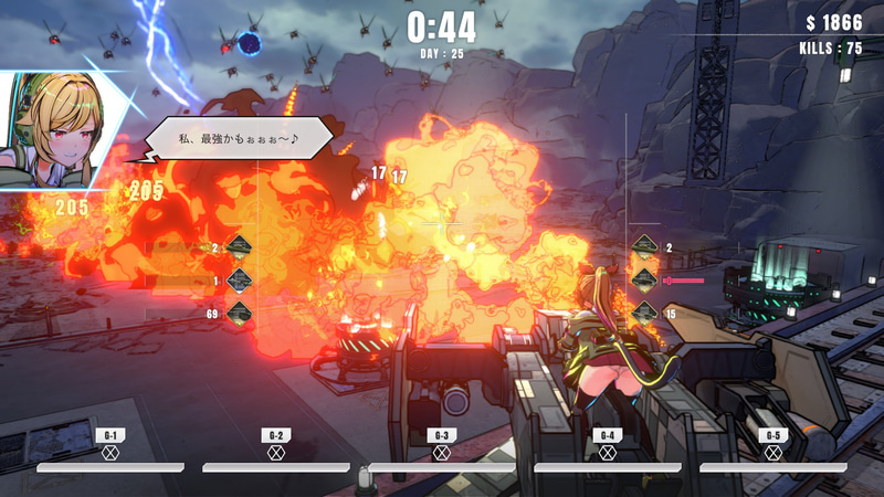 広範囲を燃やし尽くす火炎放射器