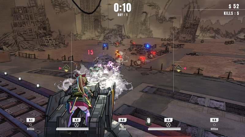 荒廃した街並みの「廃都市」