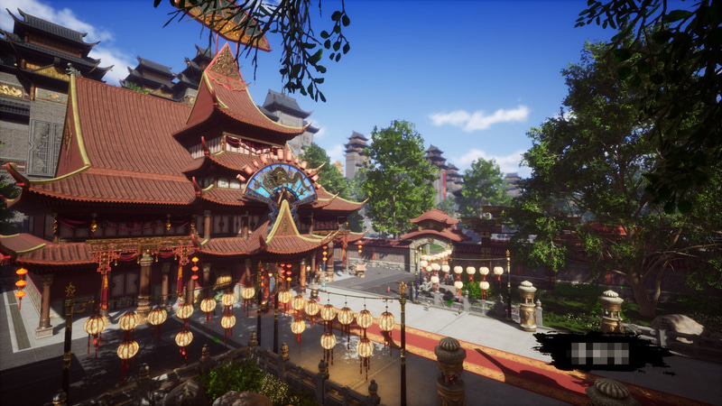 「江流都」の変化には目を奪われる。映えスポットが並ぶ