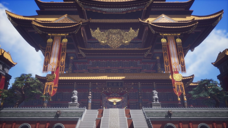 「江流都」の変化には目を奪われる。映えスポットが並ぶ