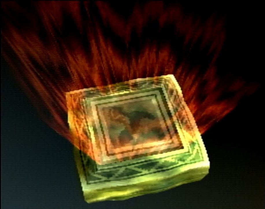 各地で発見した「ふしぎな石板」を謎の神殿の台座に持ち込み、一枚絵を完成させるごとに新たな世界に旅立つことができる