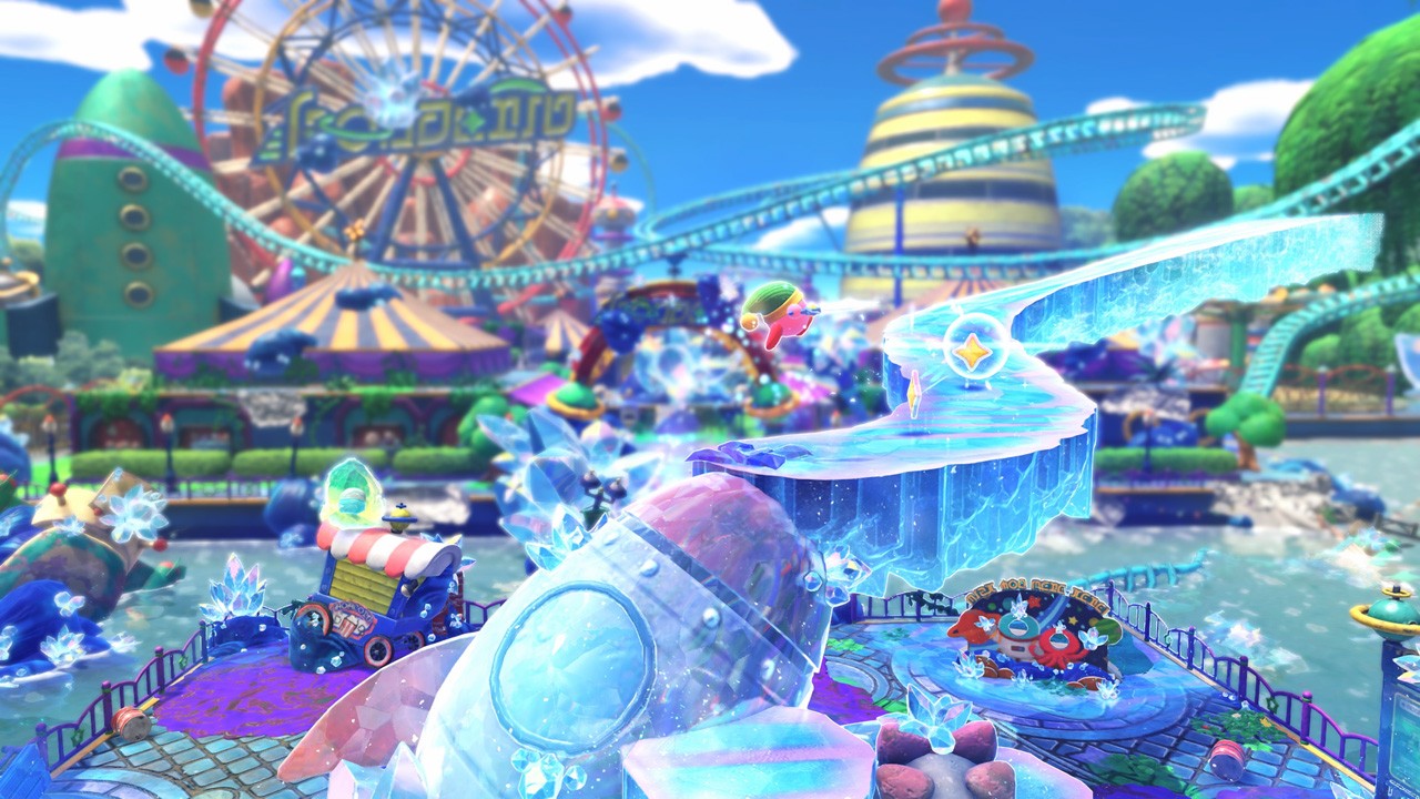 空中に新たな道が出現