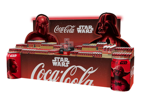 コカ・コーラ×スター・ウォーズ、9月1日から全45種の書き下ろし