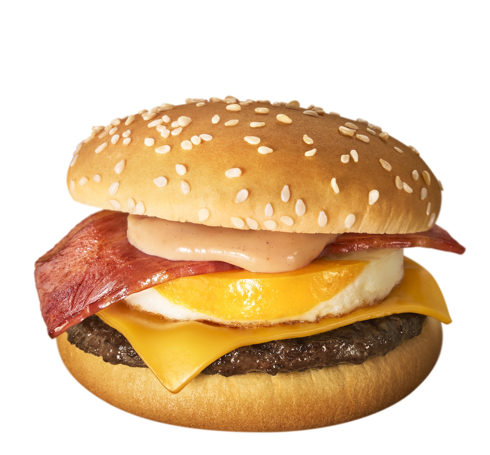 チーズ月見（単品470円〜、バリューセット770円〜）