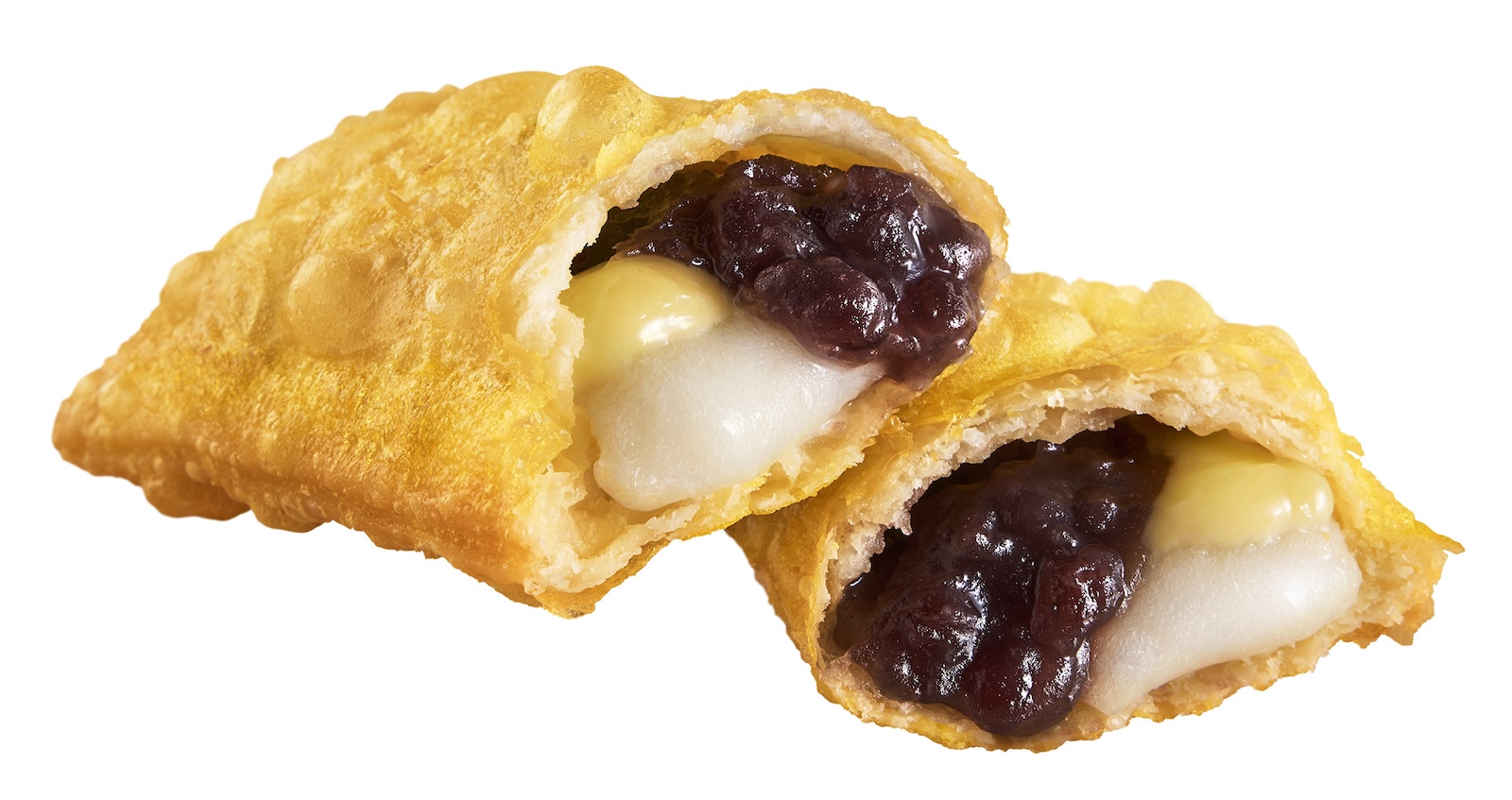 あんバターとおもちの月見パイ（単品190円〜）