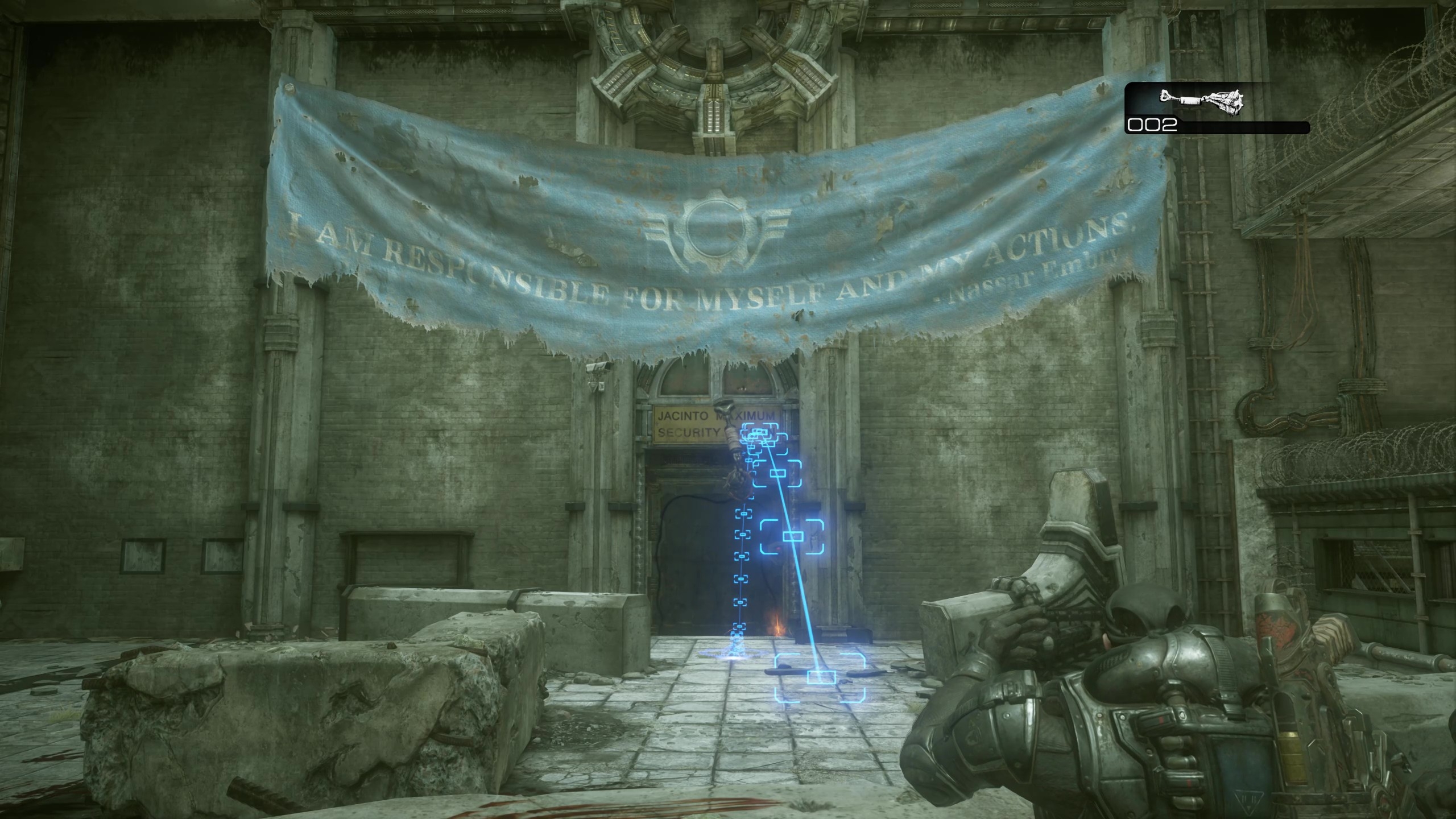 鎖つきのフラググレネード。鎖をぶんぶん振り回しながら投擲するイメージだ