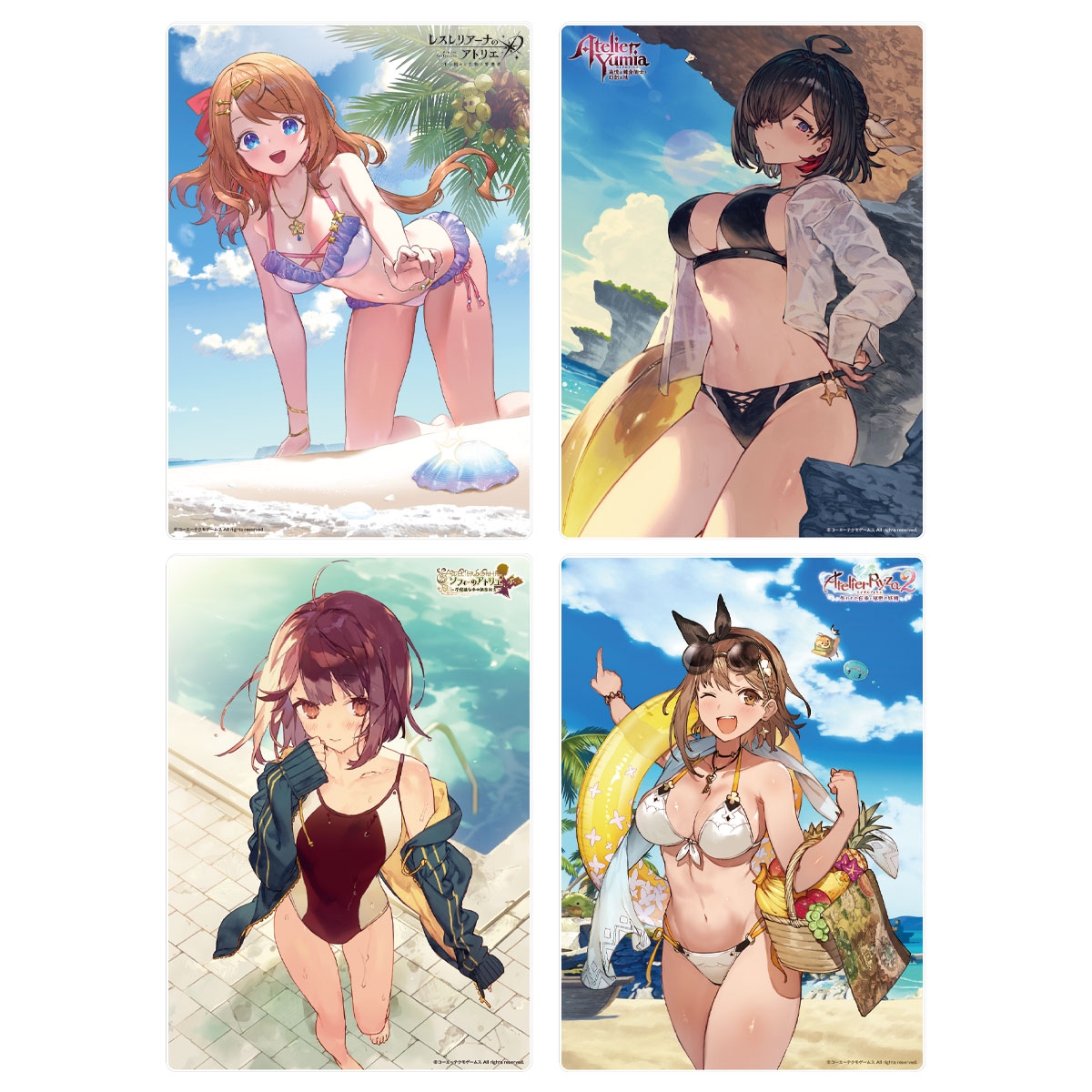 B5アクリルプレート 価格:各 5,000円