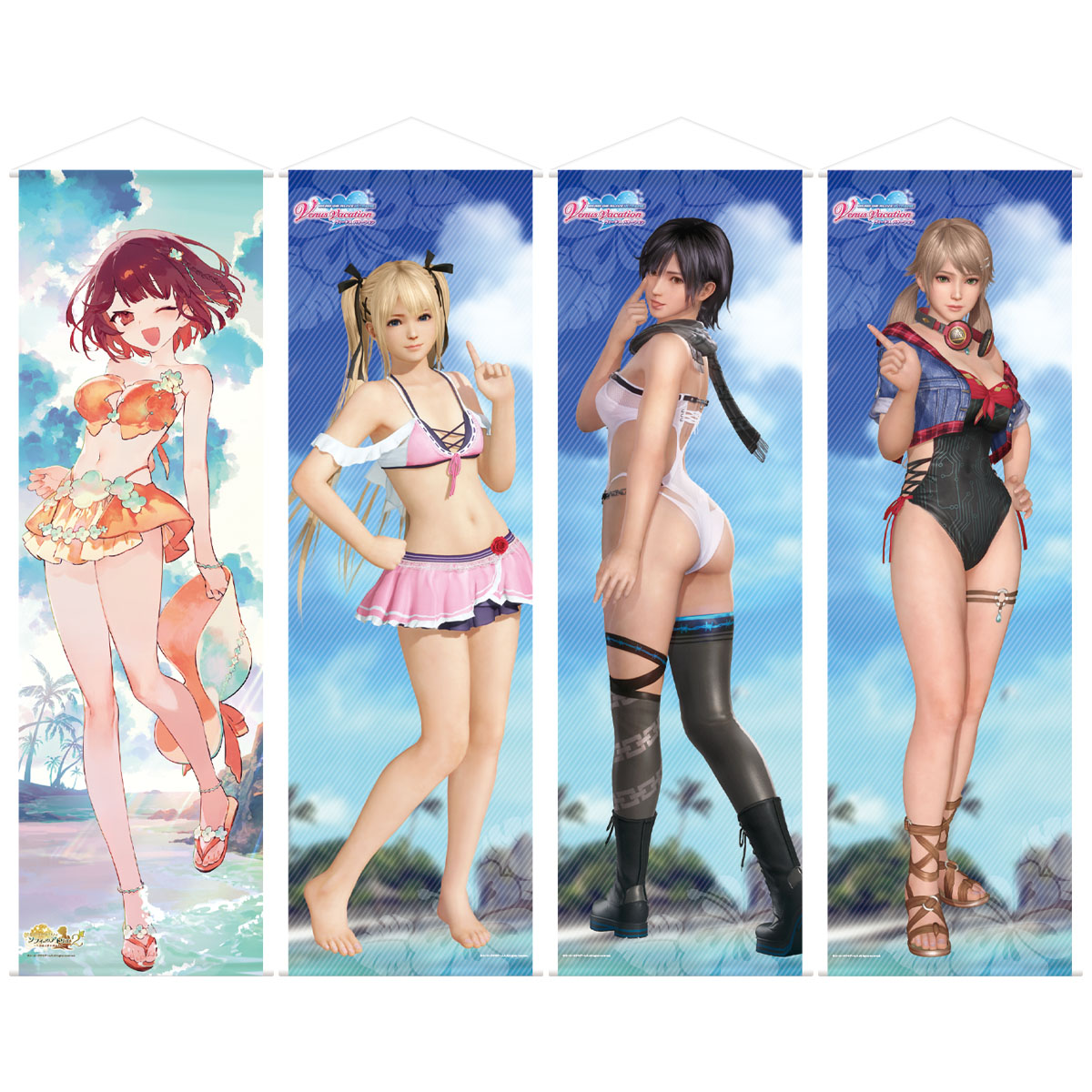 等身大タペストリー 価格:各 8,000円