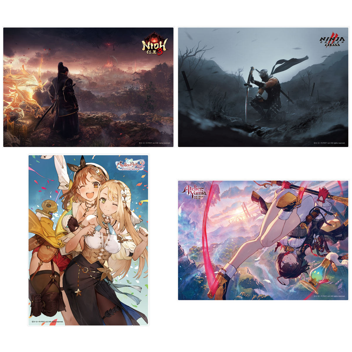 半立体 A5 アクリルプレート 価格:各 5,000円