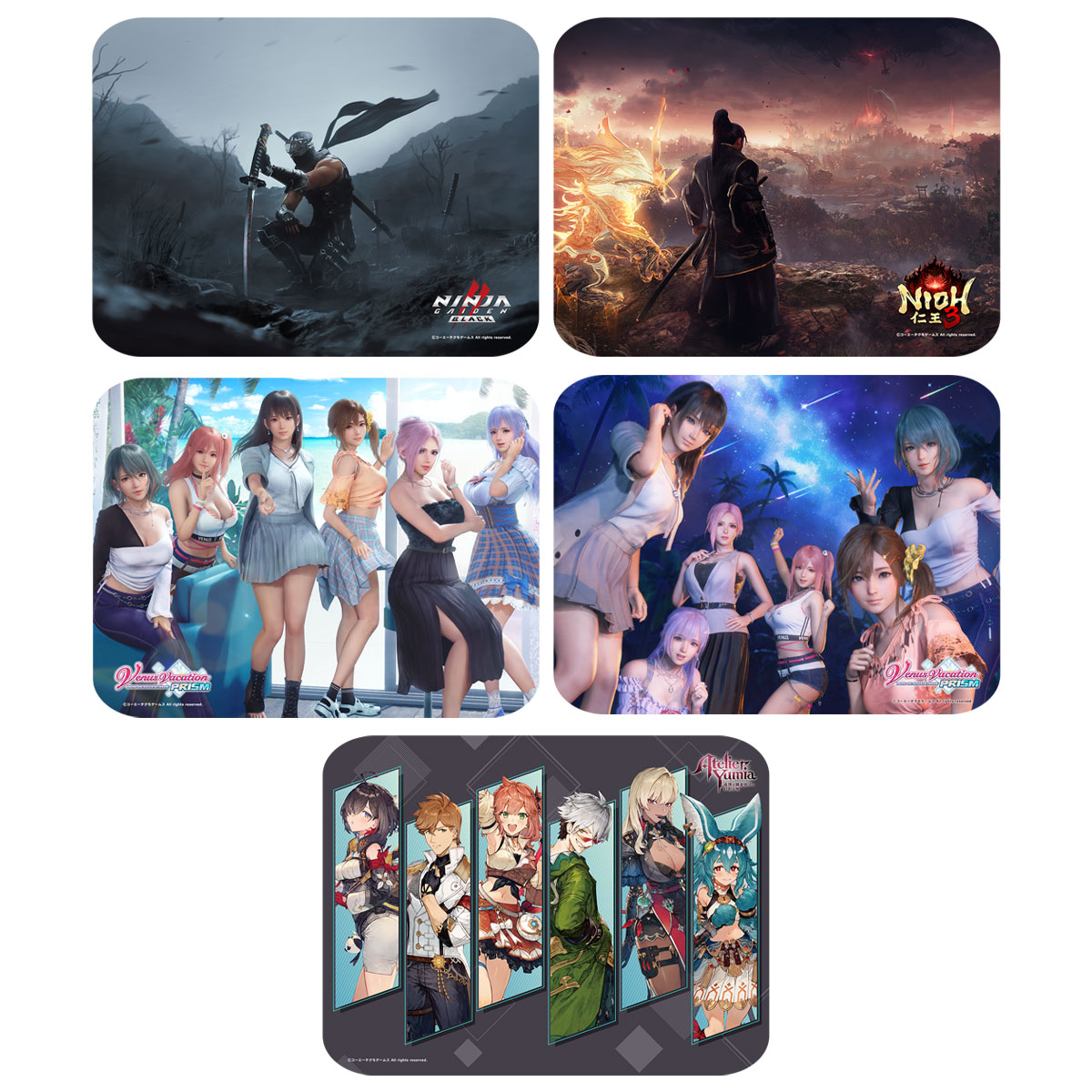 ラバーマウスパッド 価格:各 2,000円