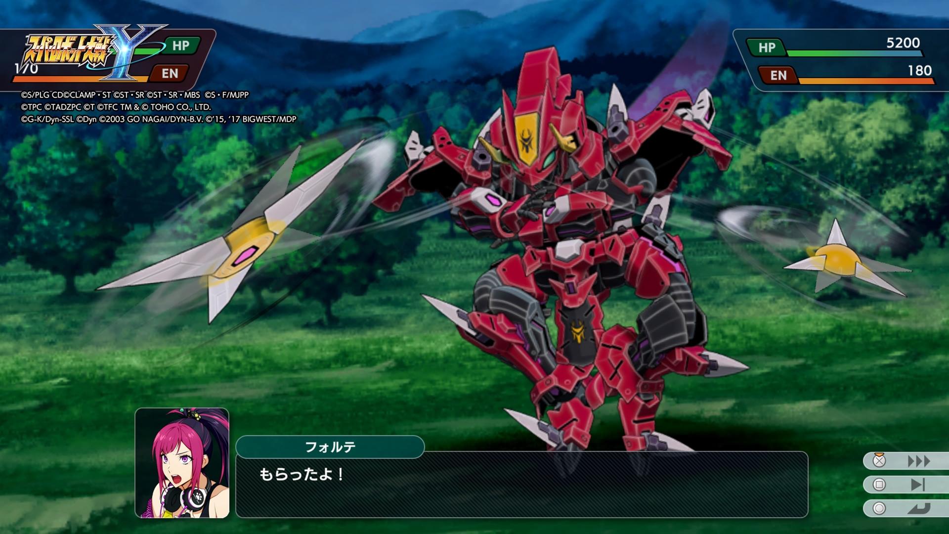 オリジナルメカは忍者っぽい武装もある