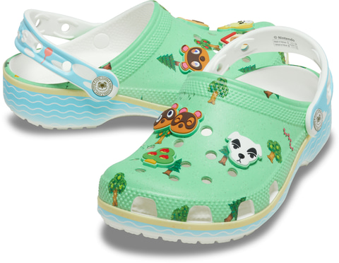 どうぶつの森 プラットフォーム クロッグ 23cm KAMI品 新品 正規品 CROCS クロックス どうぶつの森 プラットフォーム