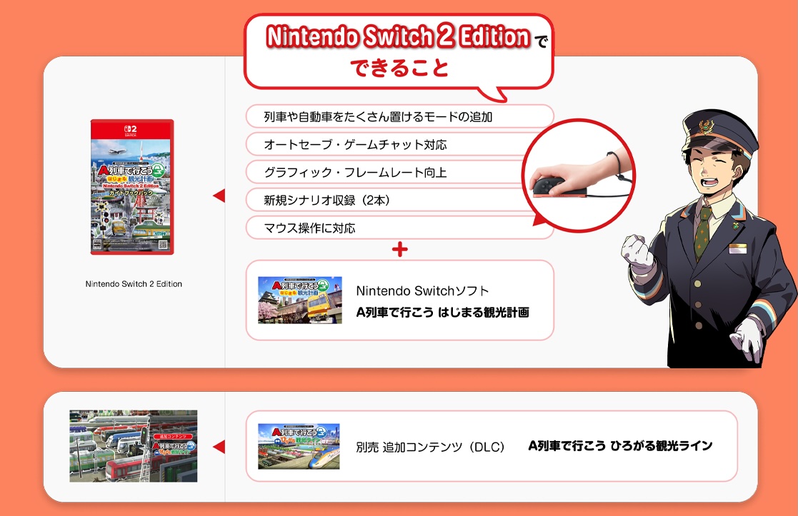 Nintendo Switch 2 でパワーアップ
