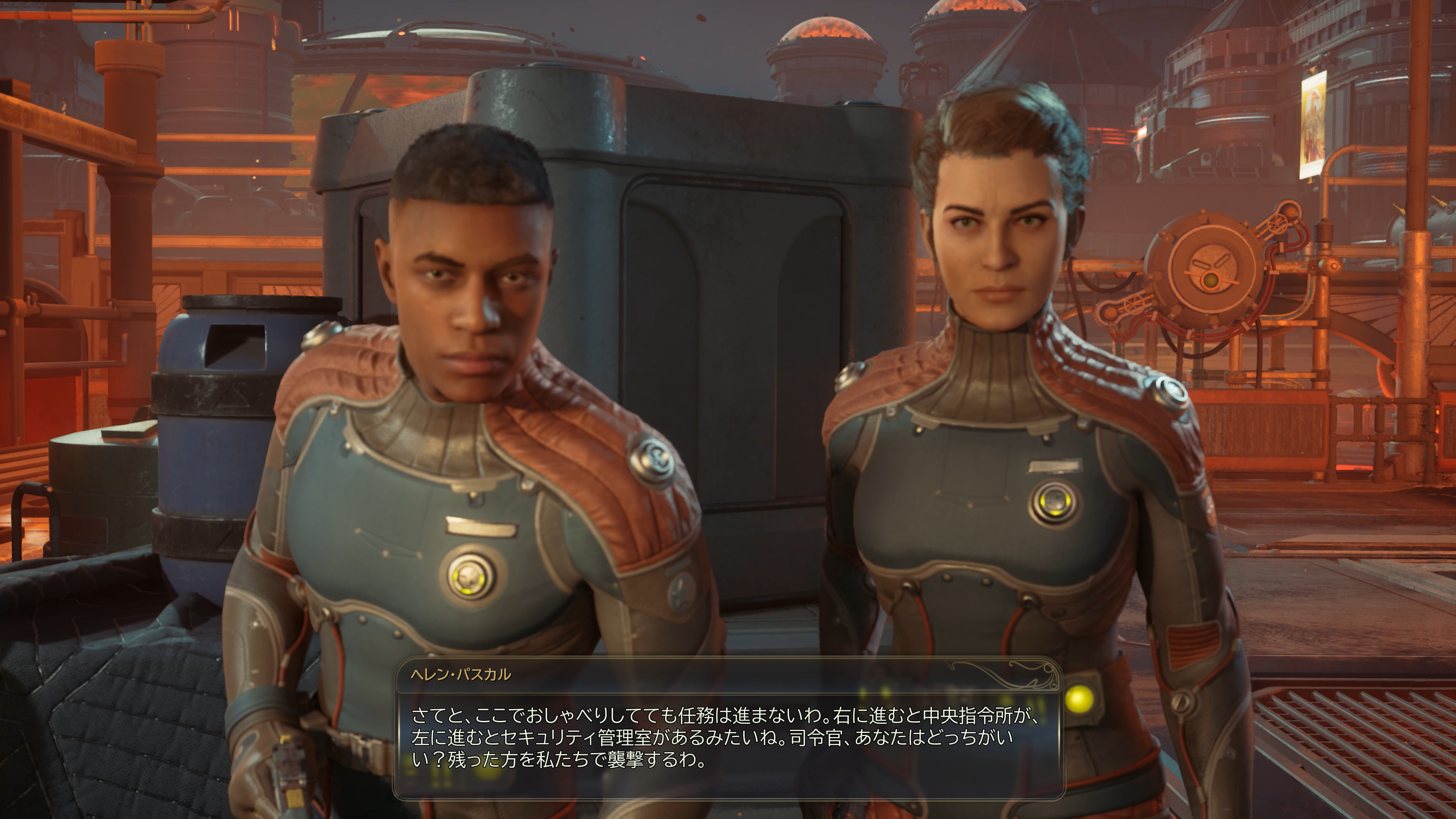 工場への侵入には2つのルートが用意されている