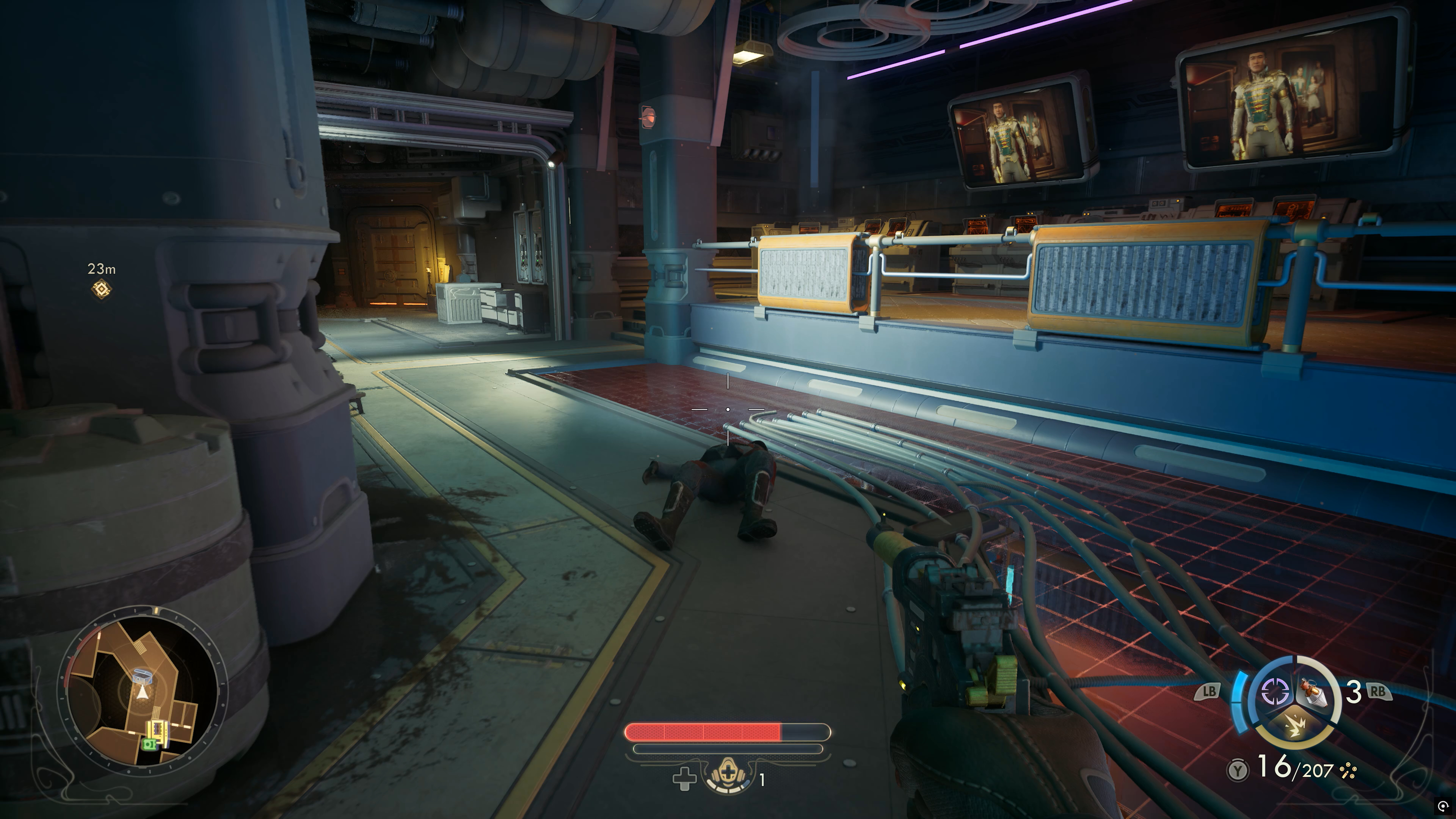 中央司令室へのルートは敵と正面から戦っていくルートとなる