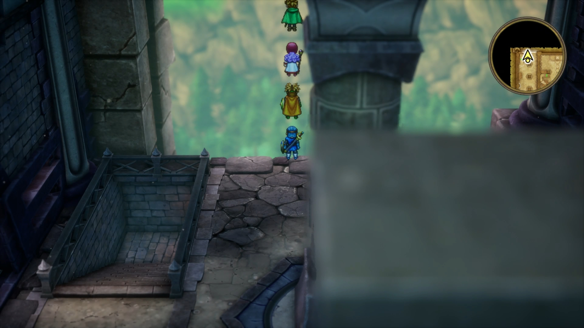 例えば大灯台の5階左上付近から足を踏み外すと、3階に落ちてしまう。各フロアとも細かく仕切られており、落ちる前の場所まで戻るには一苦労するので、気をつけて移動したいところ