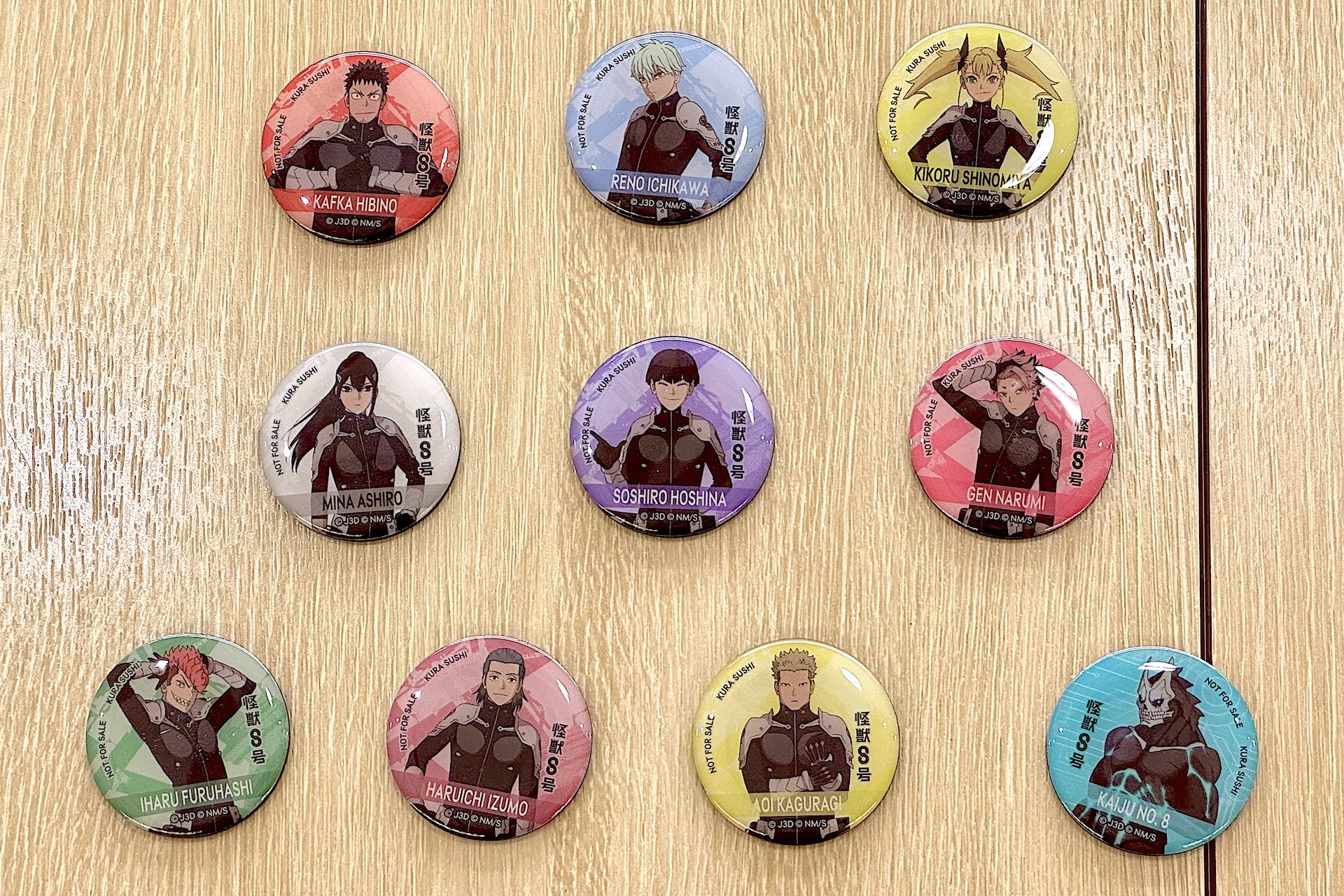 マグネットはなんと20種も用意されている。同じキャラクターであっても衣装違いのイラストデザインが展開。集めたくなるコレクション性の高いものとなっている
