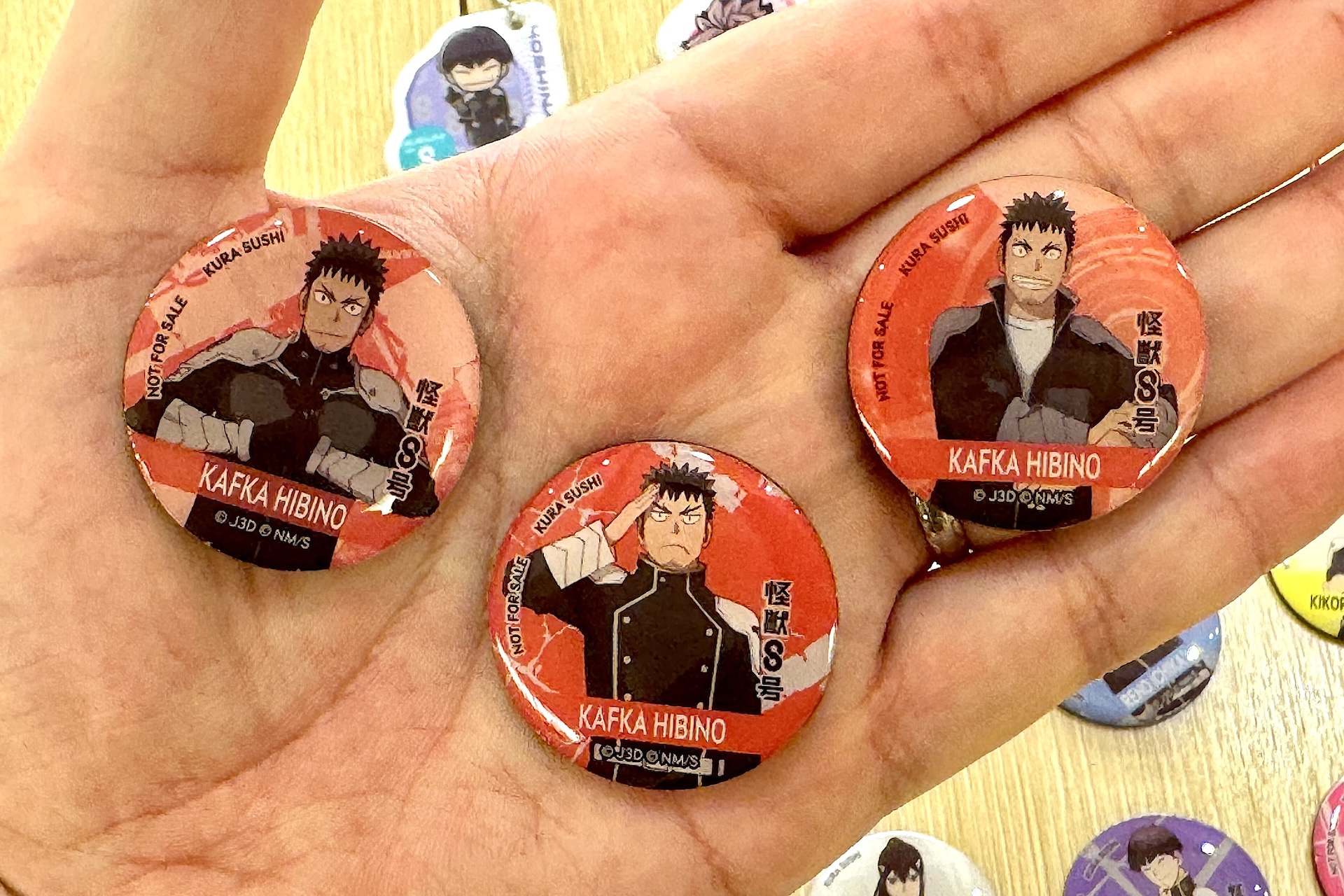 主人公のカフカだけでも3種類。防衛隊のスーツ、正装、訓練時の服装とそれぞれ衣装が異なっている