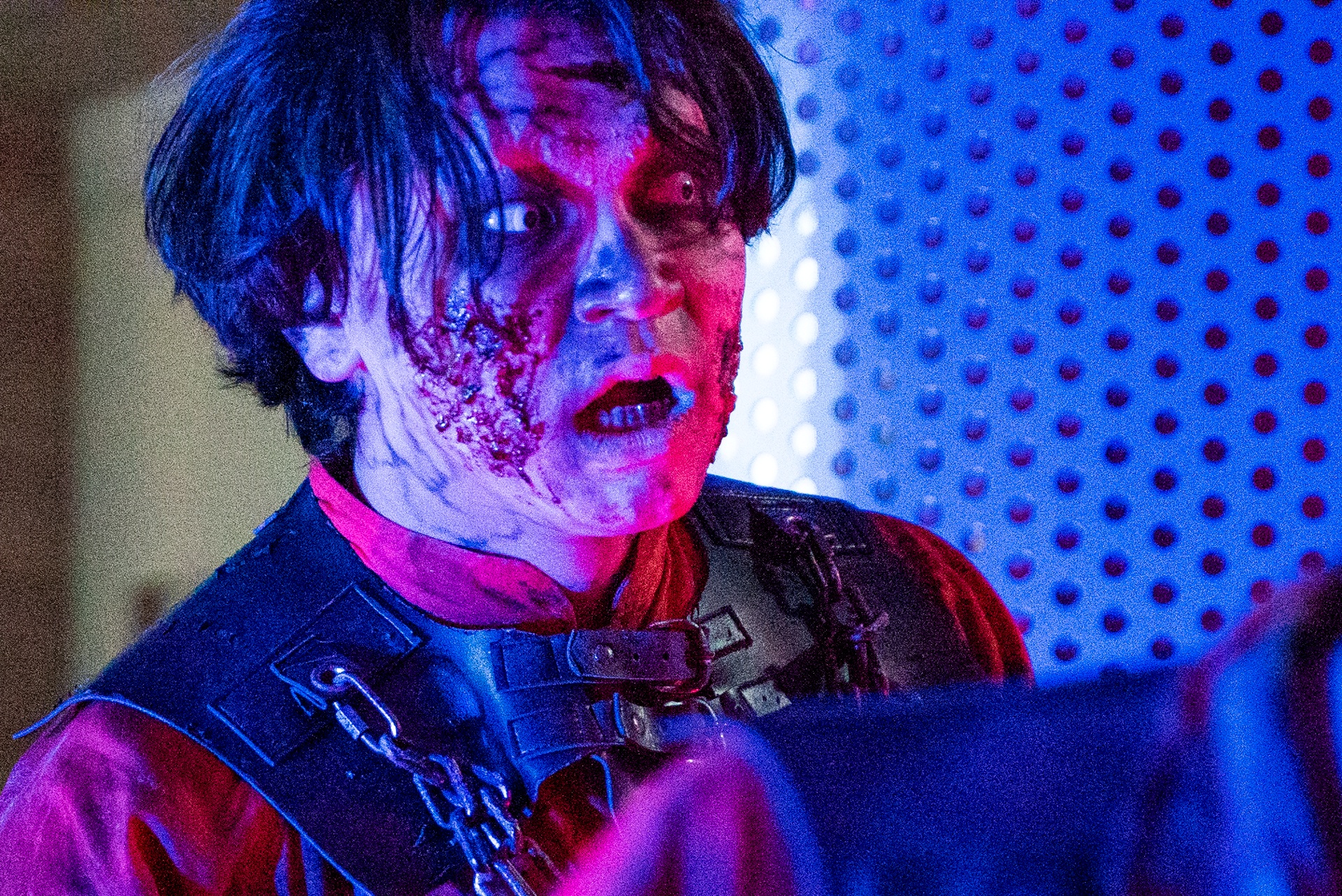 凶暴そうな面構えのゾンビ