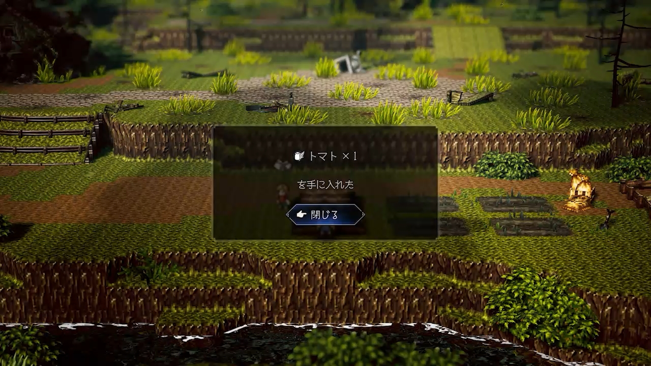 料理を作るには材料が必要となるが、それもタウンビルドで畑や牧場を作ったりすることで解決できる。こうして回収した野菜や果物が、料理に化けることに