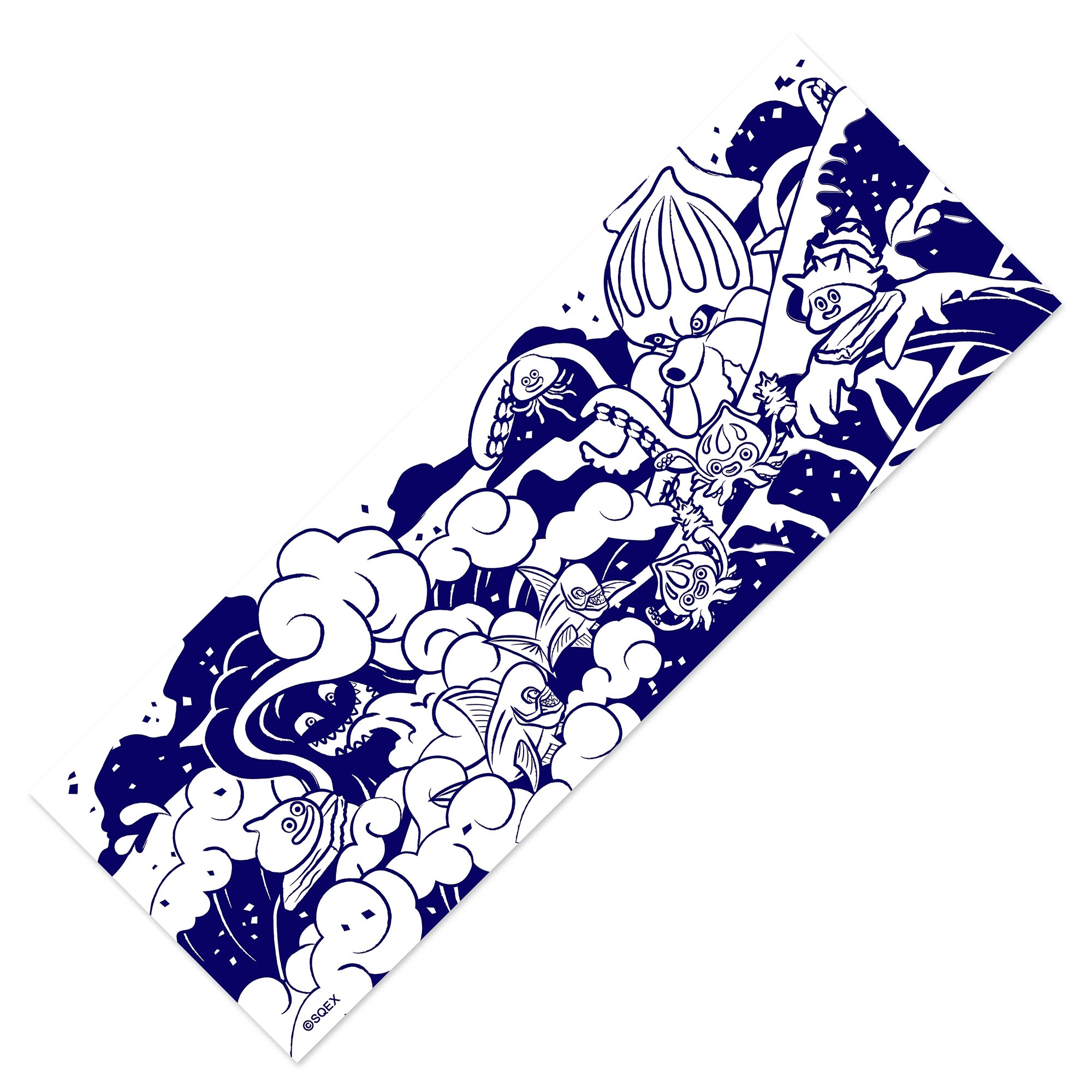 スマイルスライム　和シリーズ　てぬぐい　＜うみ＞ 1,430円