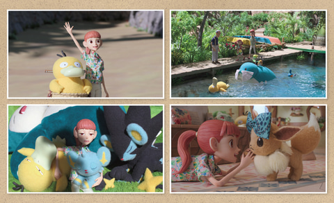 オオタチの木彫り風フィギュア ポケモンコンシェルジュ 5個