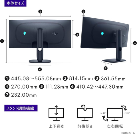 Amazonセール】1800R曲面QD-OLEDパネル搭載34型など「Alienware