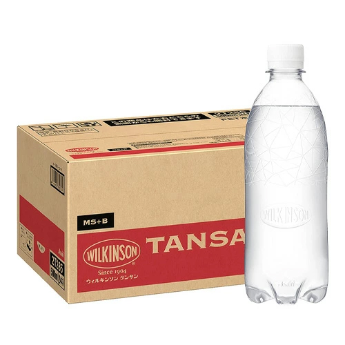 「ラベルレス ウィルキンソン タンサン」500ml（24本）
