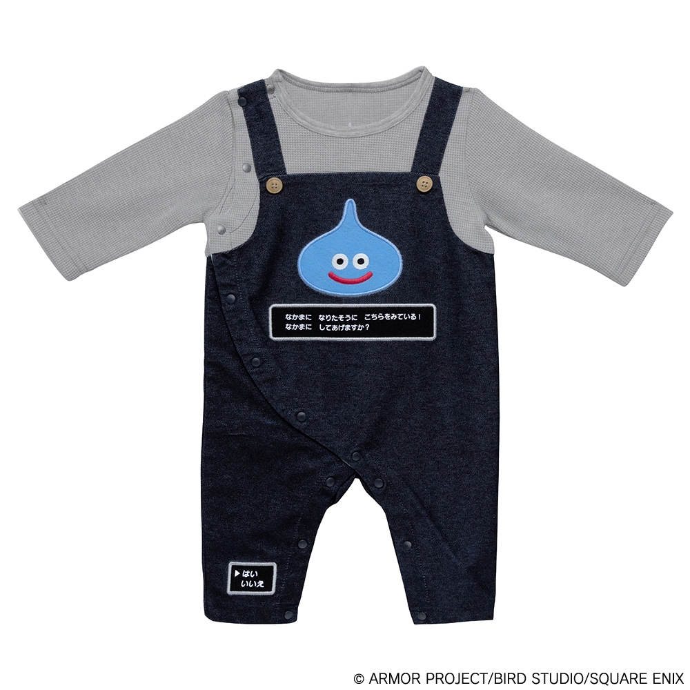 ドラクエベビー＆キッズ 長袖ロンパース サロペット風 価格：4,099円