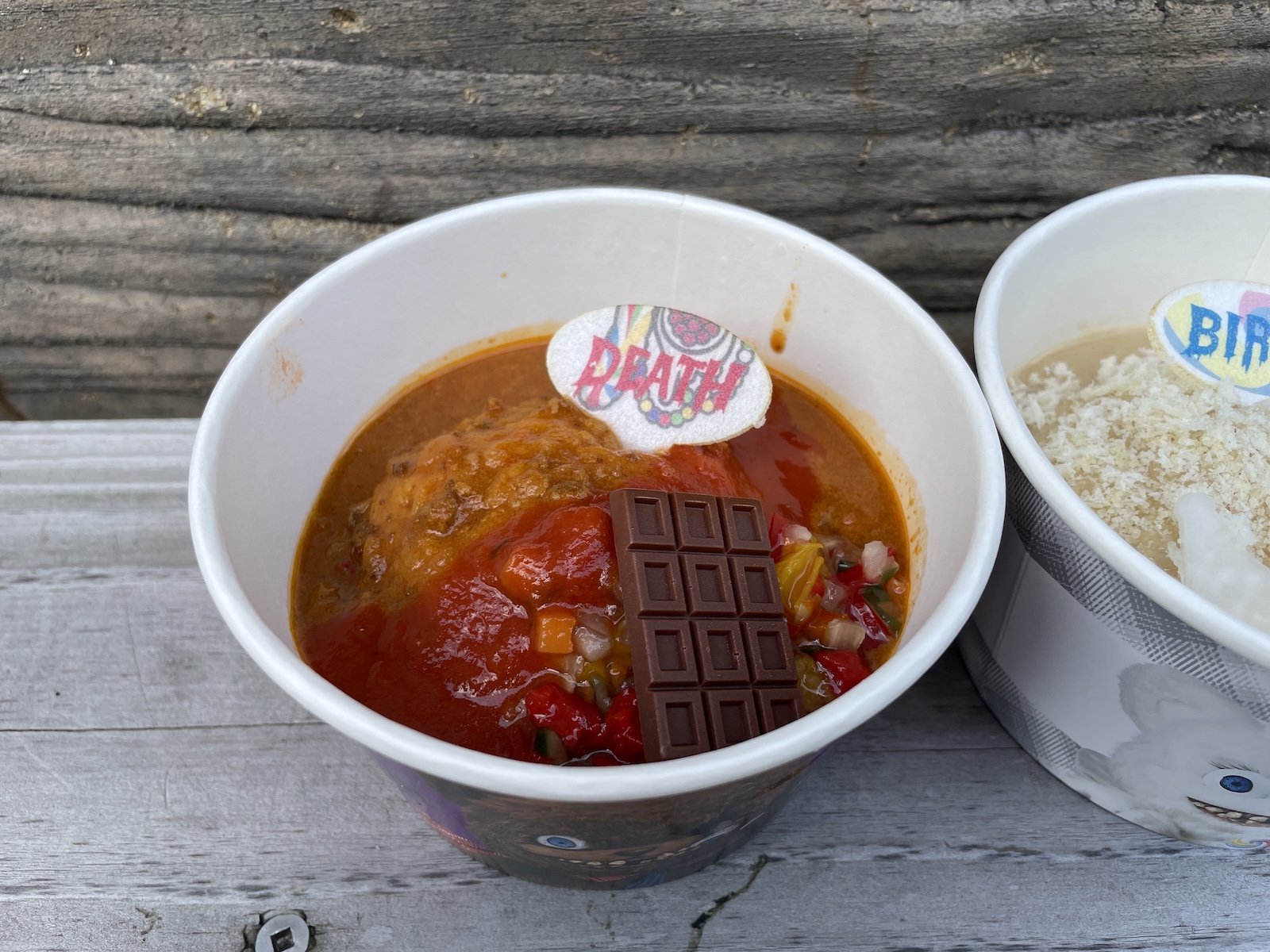 ハミクマのチョコレート・キーマカレー（1,100円）