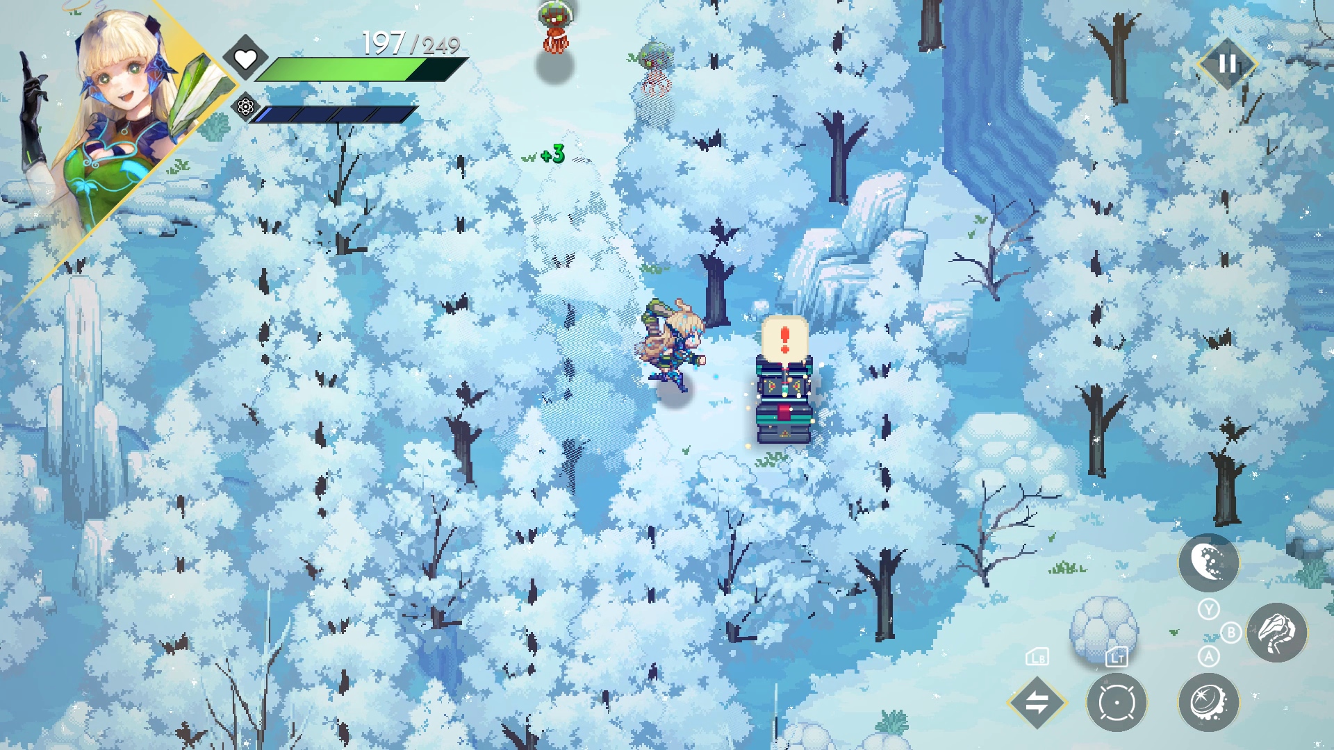 ステージの随所に隠し通路や宝箱が配置されており、マップをくまなく探索したくなる