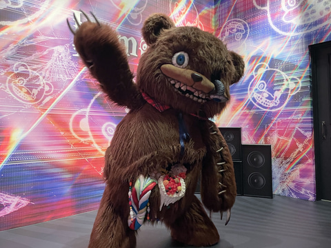 ハミクマ 2025 ブラックキーチェーン 4点セット ハミクマを